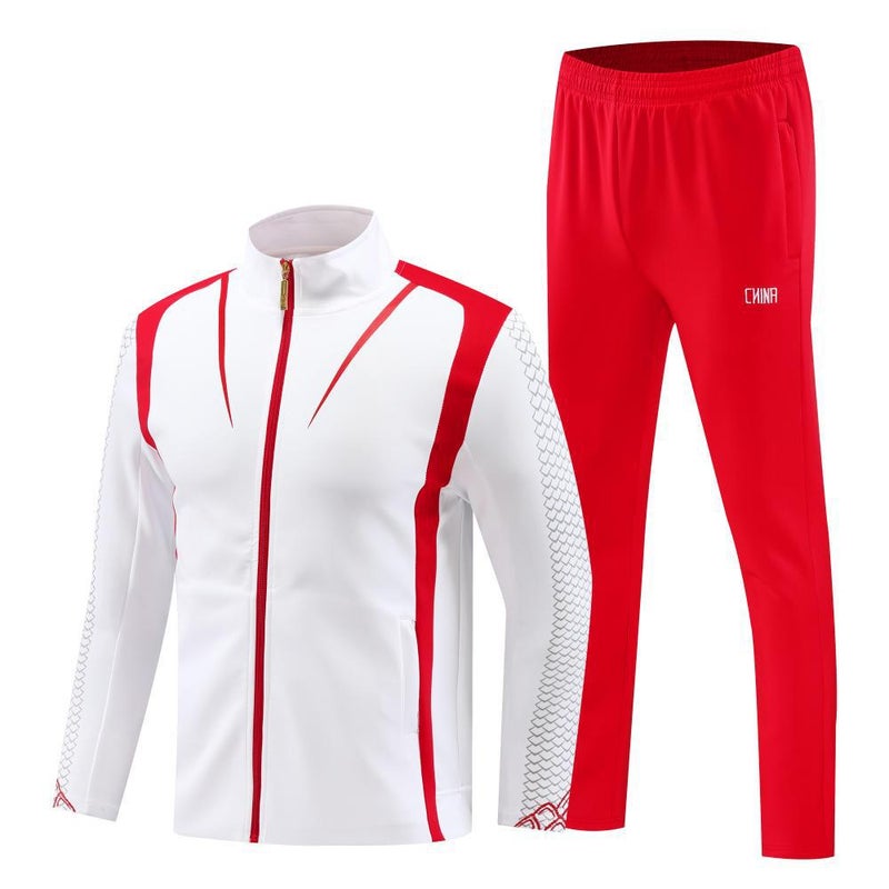 Chinese Team Award-Winning Clothing Sportswear Long-Sleeved Suit Appearance Badminton Clothing Training Jacket For Boys And Girls - Image 3